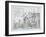 The Blue Devils, 1835-George Cruikshank-Framed Giclee Print