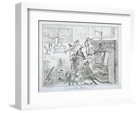 The Blue Devils, 1835-George Cruikshank-Framed Giclee Print