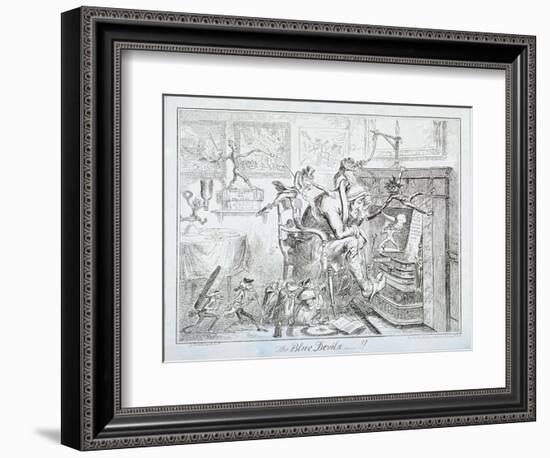 The Blue Devils, 1835-George Cruikshank-Framed Giclee Print