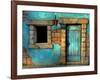 The Blue Door-Philippe Sainte-Laudy-Framed Photographic Print