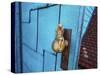 The Blue Door-Dana Brett Munach-Stretched Canvas