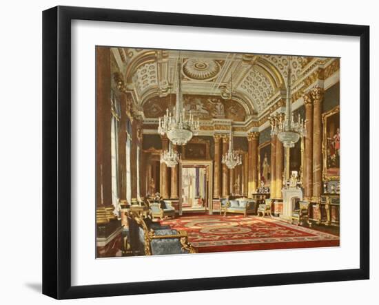 The Blue Drawing Room-null-Framed Giclee Print
