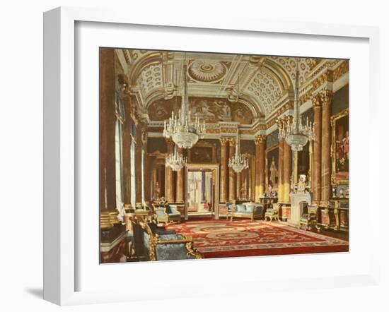 The Blue Drawing Room-null-Framed Giclee Print