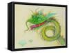 The Blue Eared Dragon, 2000-Wayne Anderson-Framed Stretched Canvas