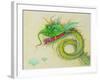 The Blue Eared Dragon, 2000-Wayne Anderson-Framed Giclee Print