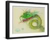 The Blue Eared Dragon, 2000-Wayne Anderson-Framed Giclee Print