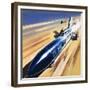 The Blue Flame-Wilf Hardy-Framed Giclee Print