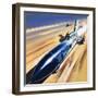 The Blue Flame-Wilf Hardy-Framed Giclee Print