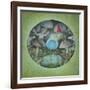 The Blue Flower-Wayne Anderson-Framed Giclee Print