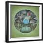 The Blue Flower-Wayne Anderson-Framed Giclee Print