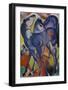 The Blue Foals 1913-Franz Marc-Framed Giclee Print