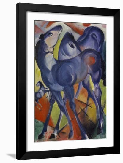 The Blue Foals 1913-Franz Marc-Framed Giclee Print