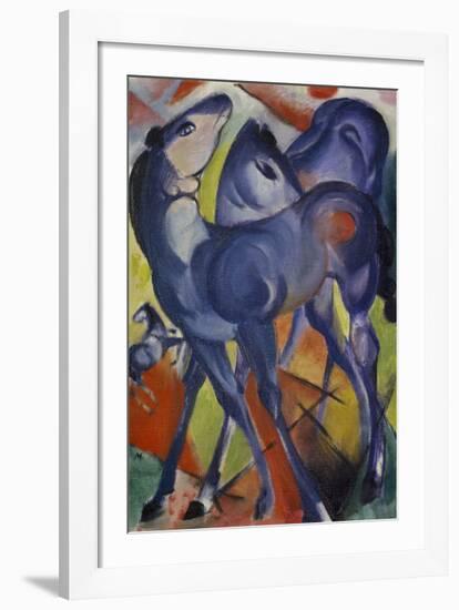 The Blue Foals 1913-Franz Marc-Framed Giclee Print