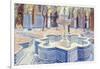 The Blue Fountain, 2000-Lucy Willis-Framed Giclee Print