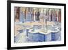 The Blue Fountain, 2000-Lucy Willis-Framed Giclee Print