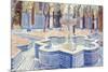 The Blue Fountain, 2000-Lucy Willis-Mounted Giclee Print