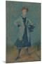 'The Blue Girl', c1874-James Abbott McNeill Whistler-Mounted Giclee Print