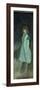 The Blue Girl: Portrait of Connie Gilchrist (1865-1946), C.1879 (Oil on Canvas)-James Abbott McNeill Whistler-Framed Premium Giclee Print