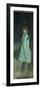 The Blue Girl: Portrait of Connie Gilchrist (1865-1946), C.1879 (Oil on Canvas)-James Abbott McNeill Whistler-Framed Giclee Print