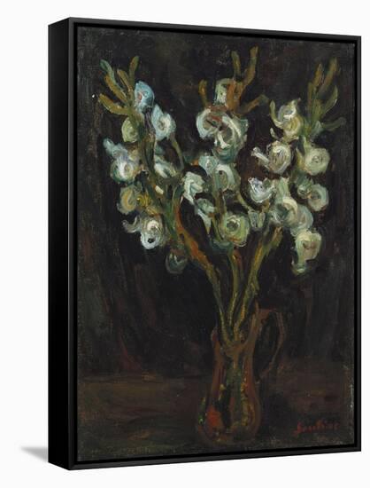 The Blue Gladioli, C. 1929-Chaim Soutine-Framed Stretched Canvas