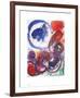 The Blue Goat-Marc Chagall-Framed Art Print