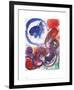 The Blue Goat-Marc Chagall-Framed Art Print