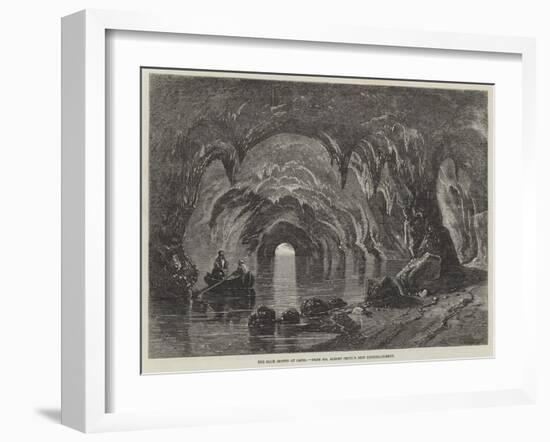 The Blue Grotto at Capri-Richard Principal Leitch-Framed Giclee Print