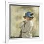 The Blue Hat-Sir William Orpen-Framed Giclee Print