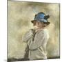 The Blue Hat-Sir William Orpen-Mounted Giclee Print