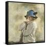 The Blue Hat-Sir William Orpen-Framed Stretched Canvas