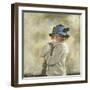 The Blue Hat-Sir William Orpen-Framed Giclee Print