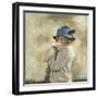 The Blue Hat-Sir William Orpen-Framed Giclee Print