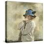 The Blue Hat-Sir William Orpen-Stretched Canvas