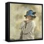 The Blue Hat-Sir William Orpen-Framed Stretched Canvas