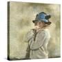 The Blue Hat-Sir William Orpen-Stretched Canvas