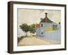 The Blue House, Zaandam, 1871-Claude Monet-Framed Giclee Print