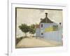 The Blue House, Zaandam-Claude Monet-Framed Giclee Print