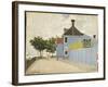 The Blue House, Zaandam-Claude Monet-Framed Giclee Print