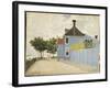 The Blue House, Zaandam-Claude Monet-Framed Giclee Print