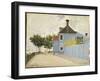 The Blue House, Zaandam-Claude Monet-Framed Giclee Print