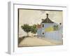 The Blue House, Zaandam-Claude Monet-Framed Giclee Print