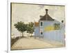 The Blue House, Zaandam-Claude Monet-Framed Giclee Print