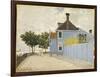 The Blue House, Zaandam-Claude Monet-Framed Giclee Print