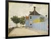 The Blue House, Zaandam-Claude Monet-Framed Giclee Print