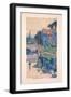The Blue House-Arthur Wesley Dow-Framed Giclee Print