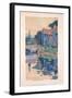 The Blue House-Arthur Wesley Dow-Framed Giclee Print