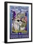 The Blue Krewe, Louisiana-Richard Kelly-Framed Art Print