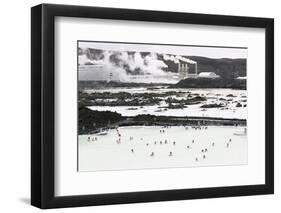 The Blue Lagoon, Reykjanes Peninsula, Iceand, Polar Regions-Lee Frost-Framed Photographic Print