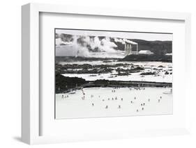 The Blue Lagoon, Reykjanes Peninsula, Iceand, Polar Regions-Lee Frost-Framed Photographic Print