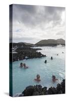 The Blue Lagoon, Reykjanes Peninsula, Iceland, Polar Regions-Michael Snell-Stretched Canvas